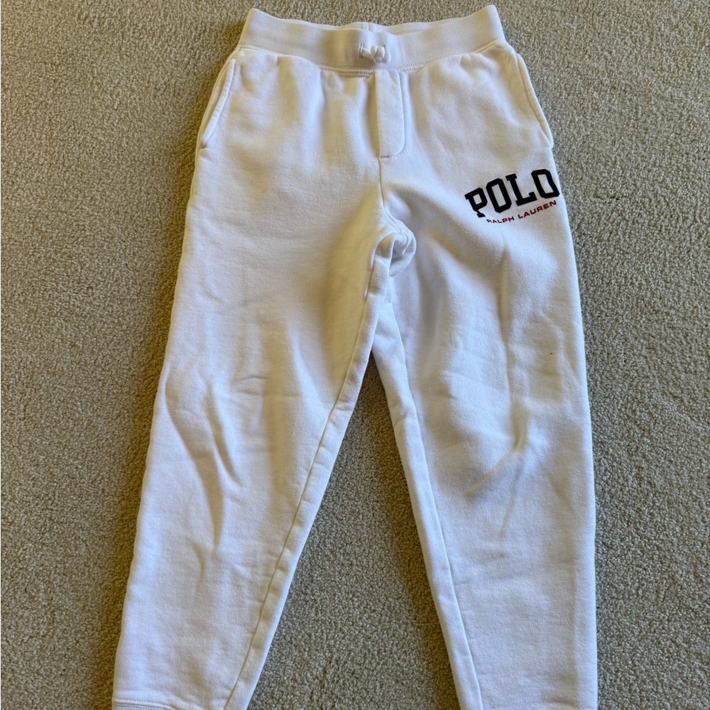 Polo by Ralph Lauren Kids White Sweatpants